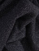 Pull noir tricot fin réversible devant dos-6
