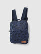 Coupe-vent packable navy motif léopard garçon -7
