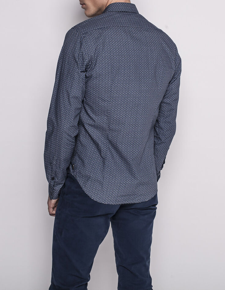 Men's slim-fit shirt-3