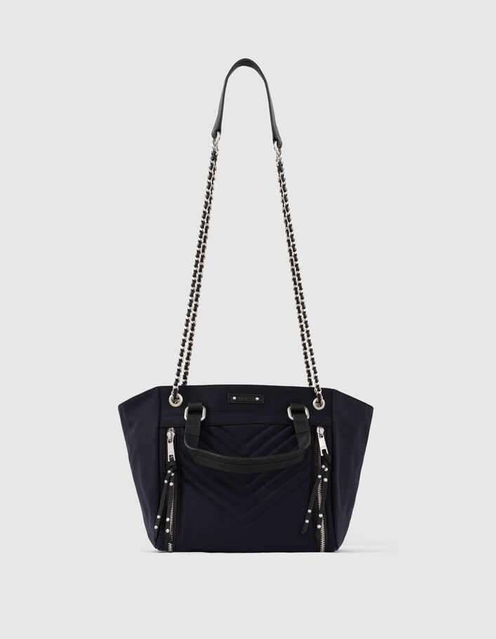 Sac LE 1440 MEDIUM NEOPRENE matelassage chevrons femme-4