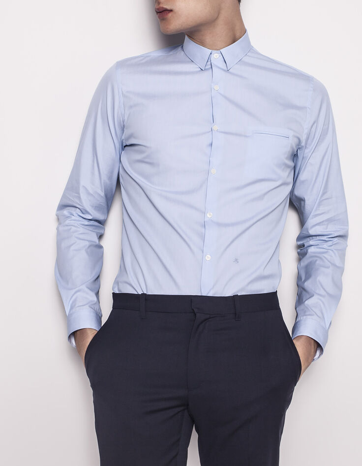 Chemise slim homme-1