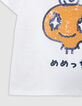 Weißes Mädchen-T-Shirt, Bio, Strass TAMAGOTCHI x IKKS-4
