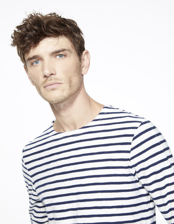 Gestreiftes Herren-T-Shirt-4