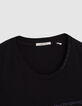 Zwart T-shirt opdruk kaartspel Heren-4