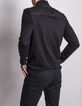 Men's black polo shirt-3