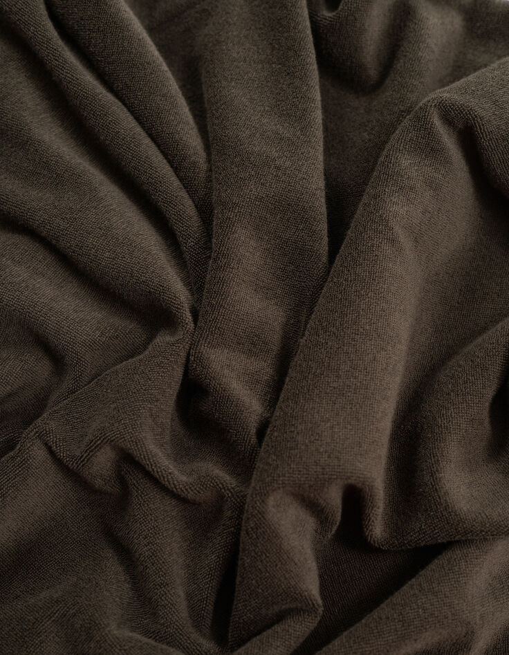 Polo caqui algod&oacute;n rizo hombre-7