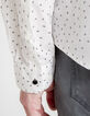 Men’s off white skull print SLIM shirt -5