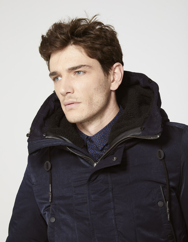 Parka bleu marine homme-3