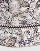 Ecrufarbener Mädchen-Bob mit Paisley-Print -5