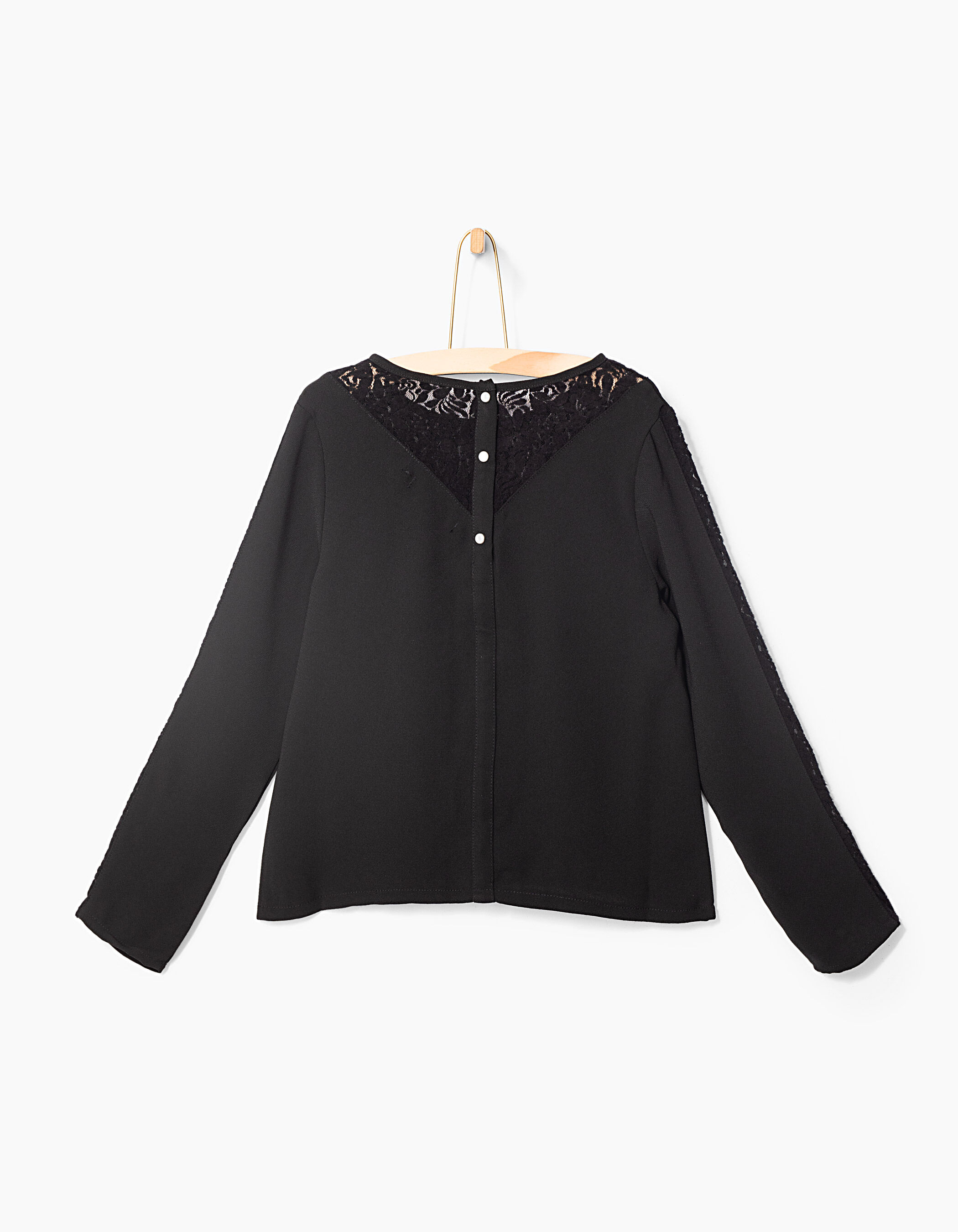 Girls black blouse IKKS