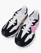Zwart, ecru, roze NEW BALANCE 327 meisjessneakers-3