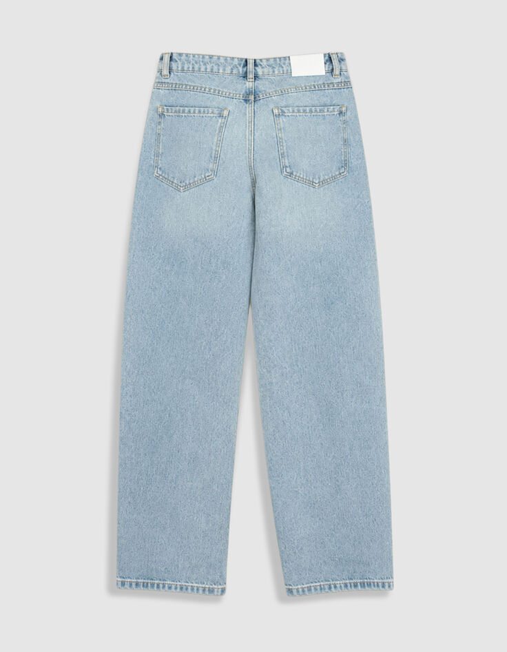 Jean droit bleu 7/8e Anders Femme-7