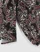 Blusa negra estampado cachemira ni&ntilde;a-7