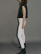 Women’s beige cropped slouchy jeans-8