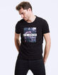 Zwart geborduurd heren-T-shirt L.A. Drive-3
