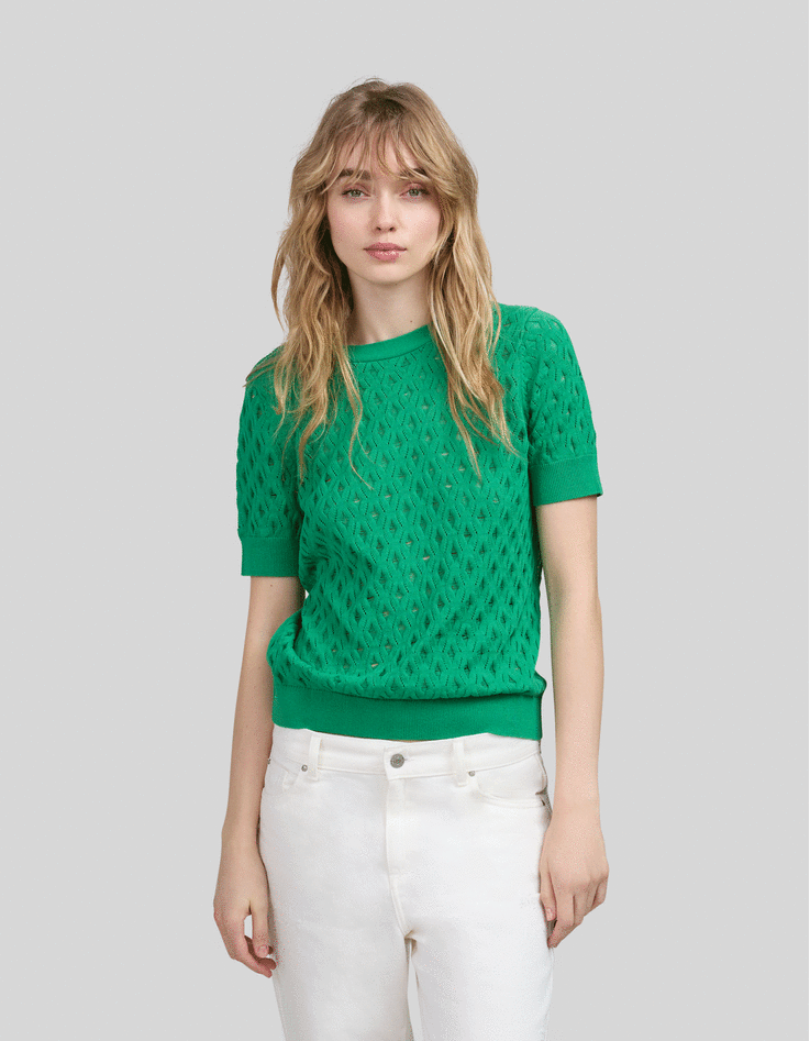 Mintgroen t shirt dames clearance