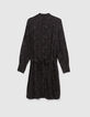 Robe kaki LENZING™ ECOVERO™ cachemire floral Femme-6