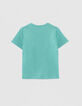 Boys’ green T-shirt-2