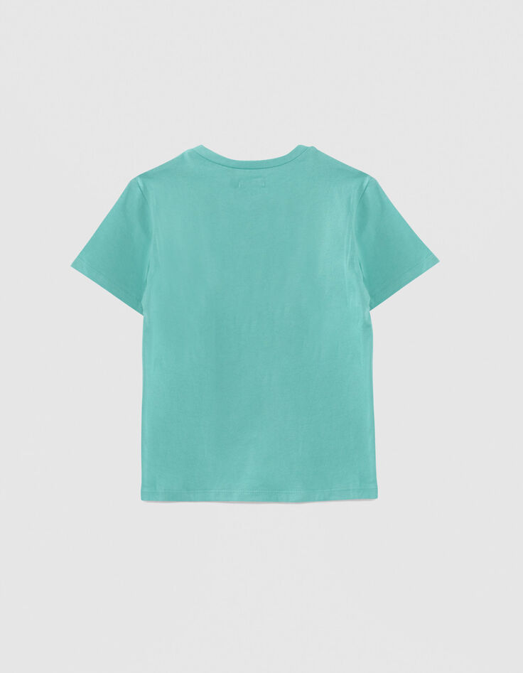 Boys’ green T-shirt-2