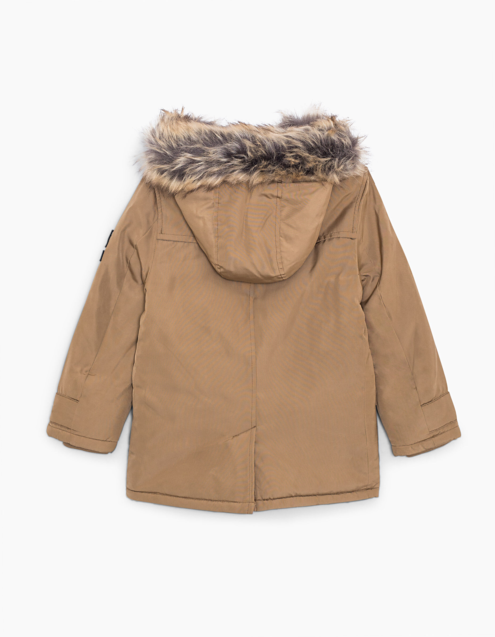 Manteau ikks camel sale