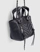 THE NANO 1440 Leather Story tote bag-7