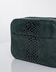 Sac à main vert pinegreen en cuir effet python I.Code-6