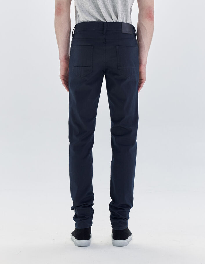Men's SLIM-fit navy jeans-3