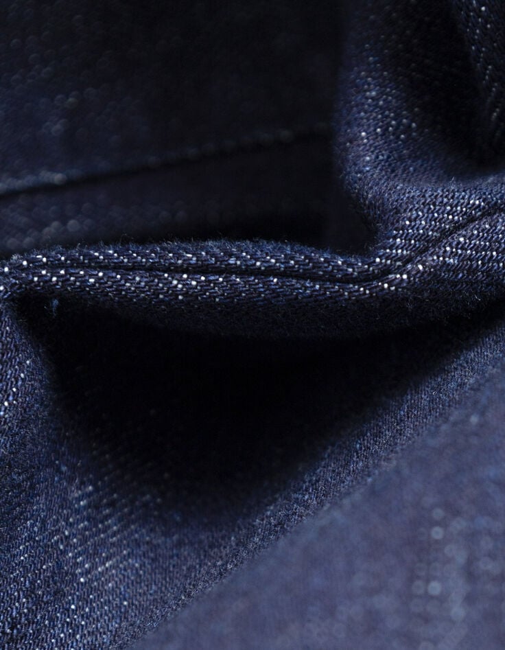 Blaue Gaucho Cropped Jeans Herren-10