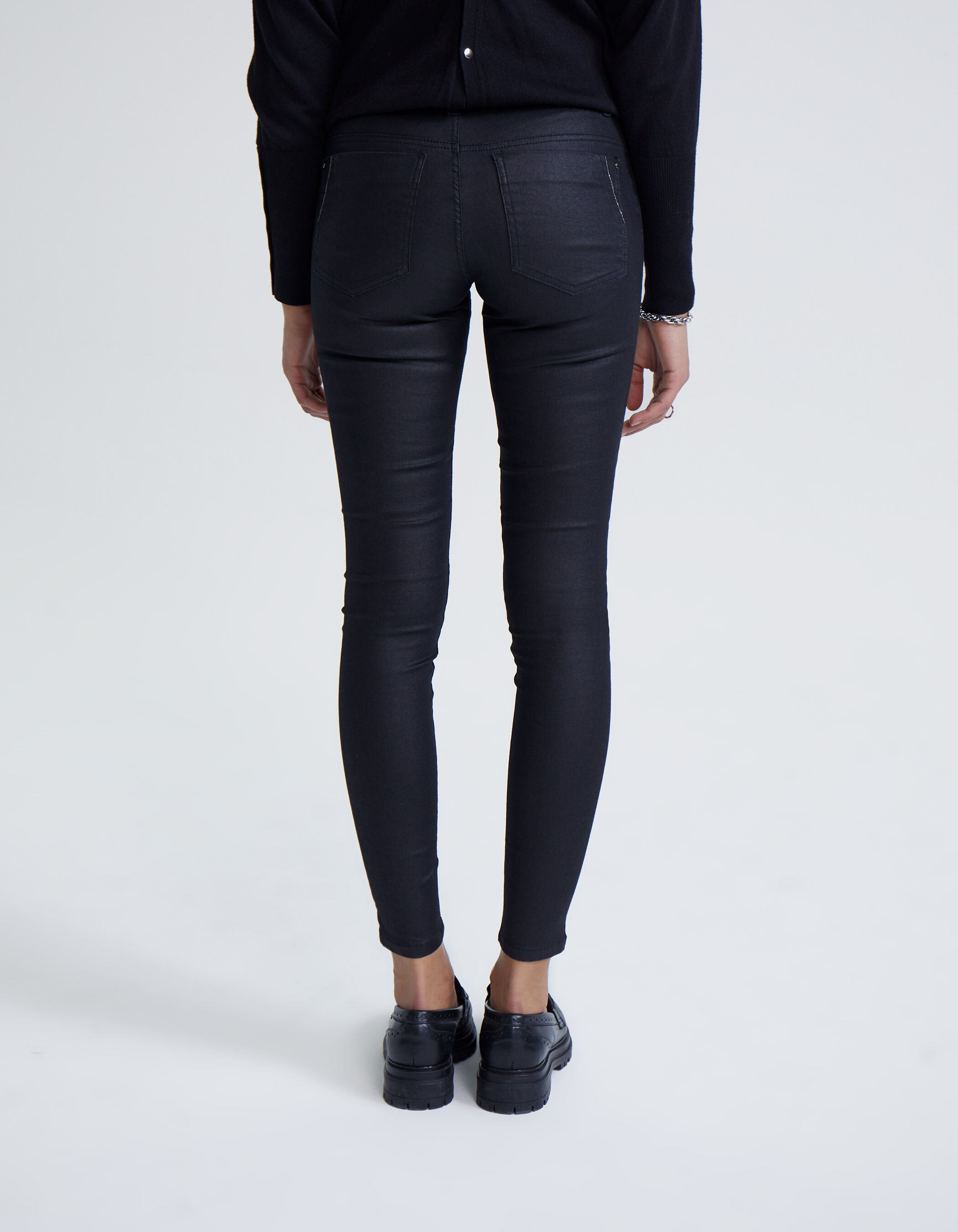 IKKS Jeggings & Skinny & Slim Gray 34                  EU WOMEN FASHION Jeans Jeggings & Skinny & Slim Basic discount 69% 