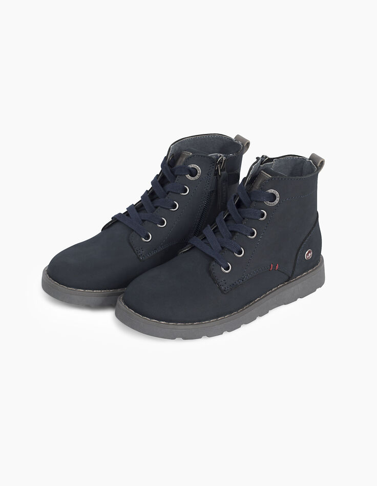 Blaue Jungenstiefel -2