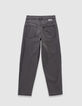 Girls’ grey gaucho jeans-3