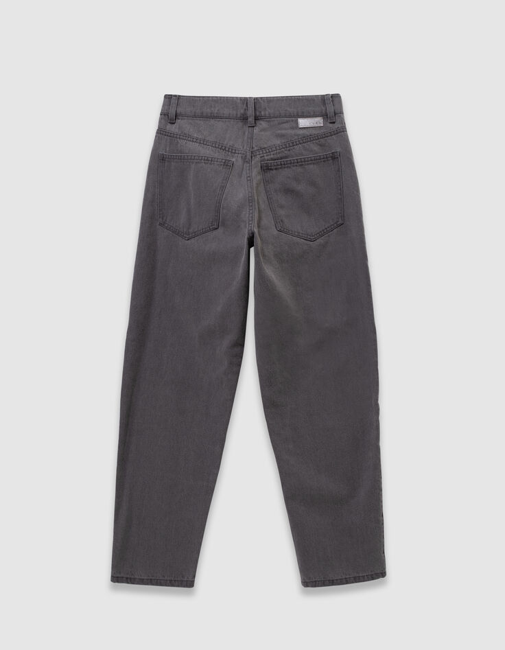 Girls’ grey gaucho jeans-3