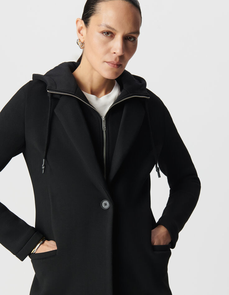 Women's neoprene coat-4