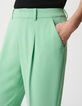 Damesbroek in groen gerecycled polyester-4