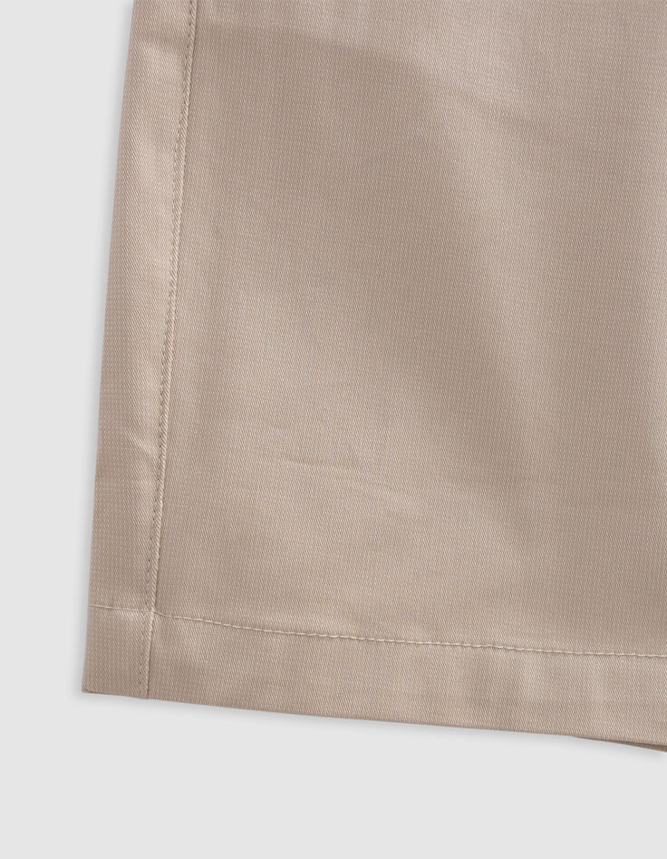 Bermuda de costume cérémonie beige garçon-4
