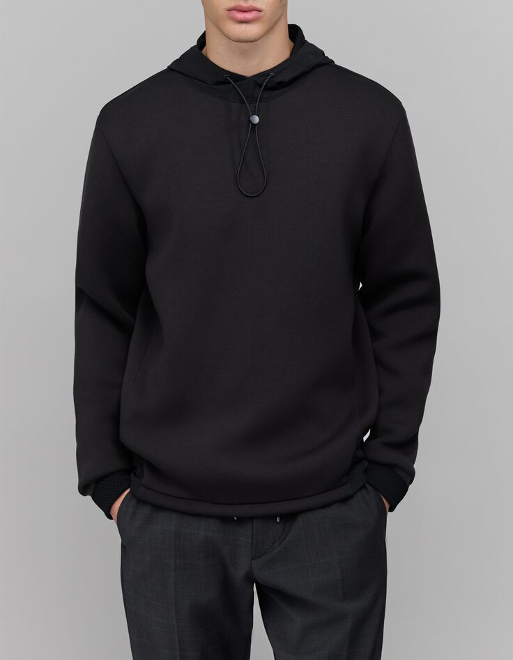 Sudadera con capucha de neopreno negro EASY CARE Homme-5