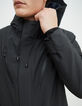 Zwarte parka IKKS x INVENTIVE CITI Heren-4