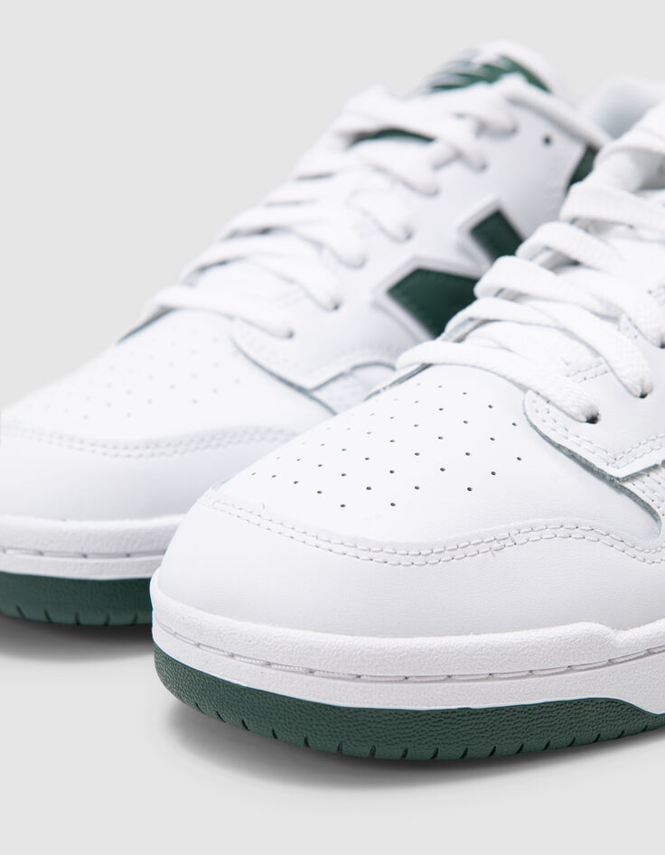 Baskets blanches et vertes NEW BALANCE 480 Homme-4