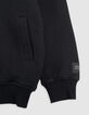 Jungen-Strickjacke, Schwarz, Stick und Nieten hinten-7