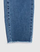 Jean slim summer blue waterless sculpt up strass dos Femme-7