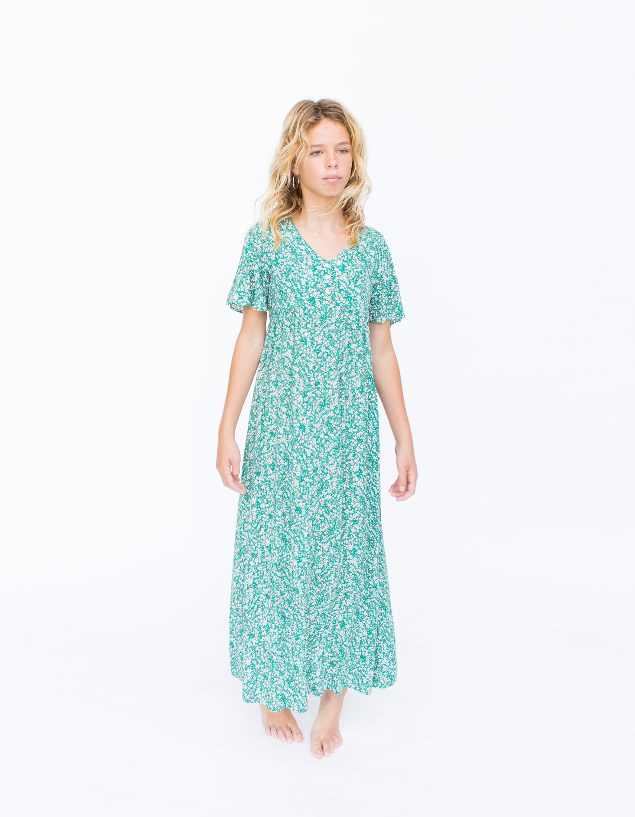 Ikks robe sales longue verte