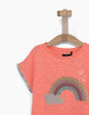 Camiseta rosa flúor niña-3