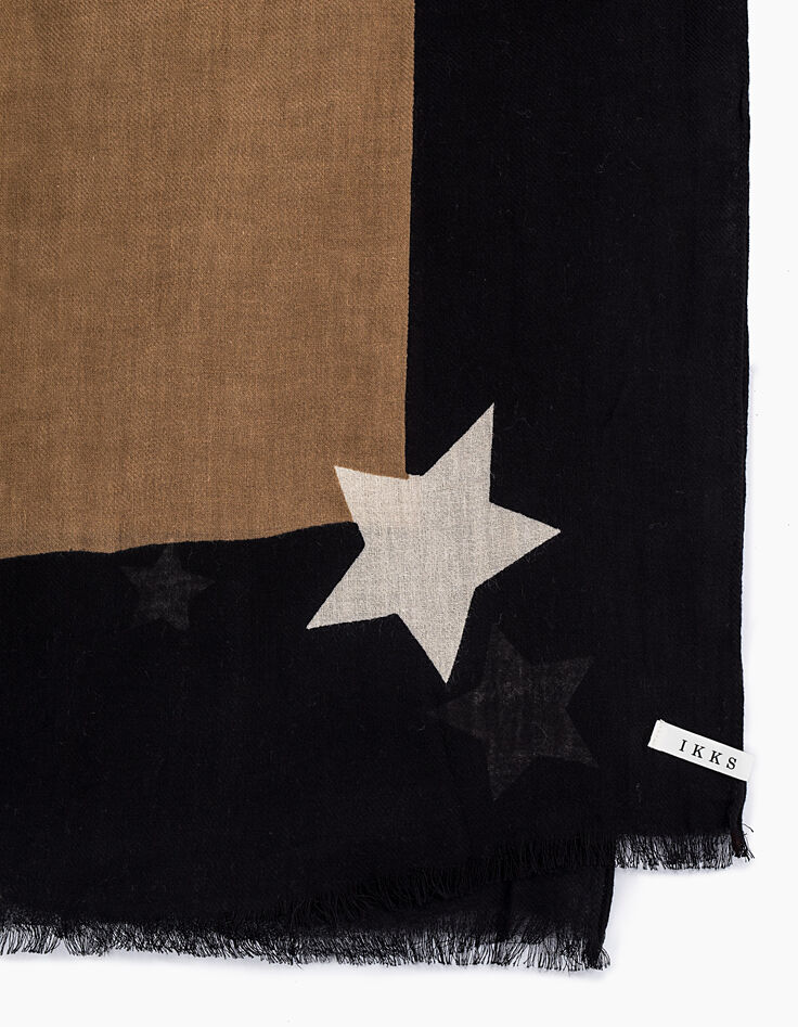 Women's camel star scarf-2