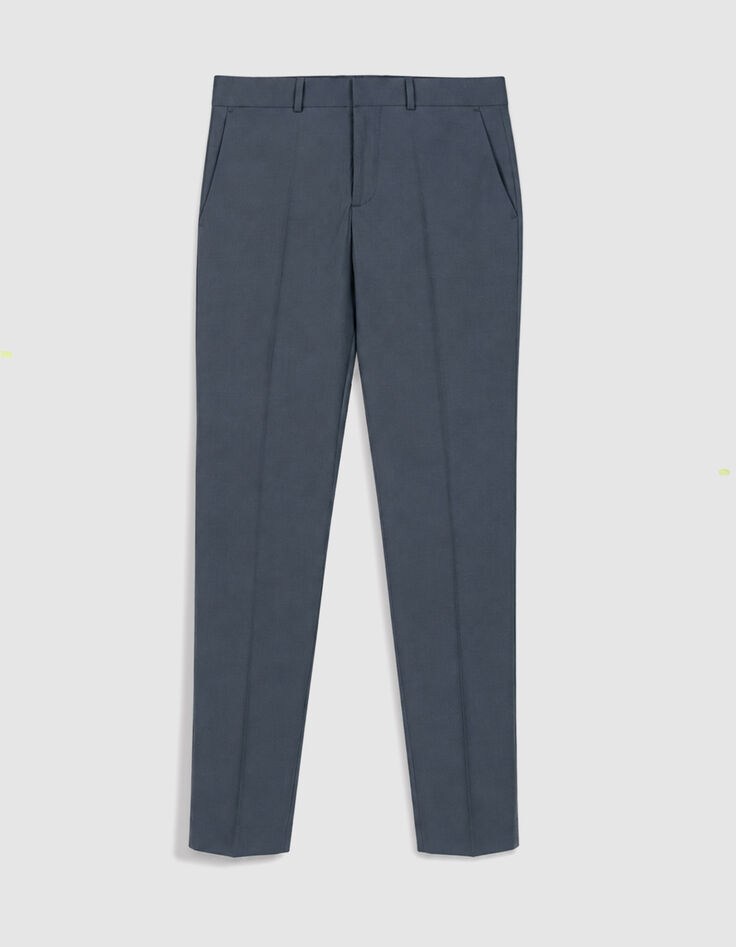 Pantalon de costume bleu TRAVEL SUIT Homme-5