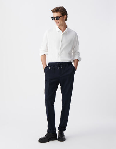 JOGGER azul marino bolsillo parche hombre - IKKS