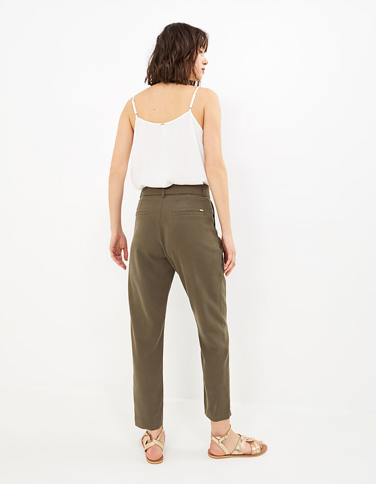 Pantalon granit paper-bag I.Code-4