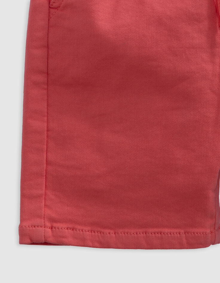 LOOSE red knitted Bermuda shorts for boy-6