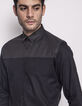 Chemise noire homme-4