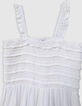 Combination pants ecru bustier smocks girl-2