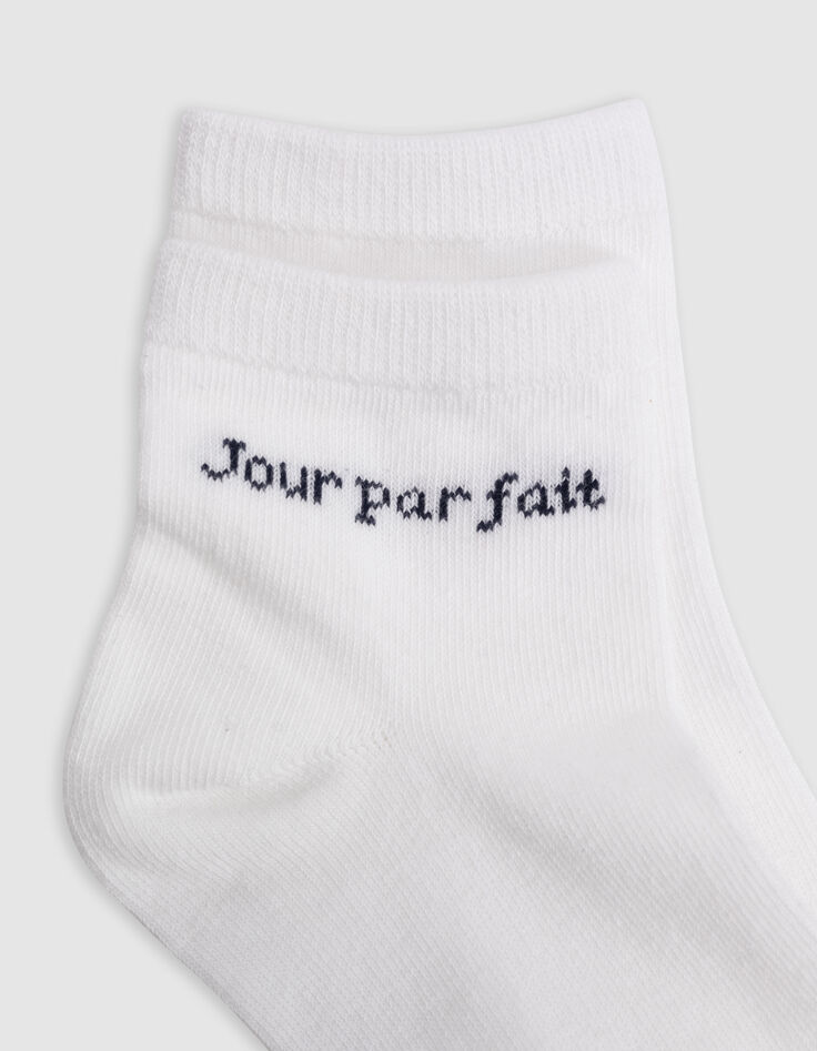 Navy and white socks for boys-4